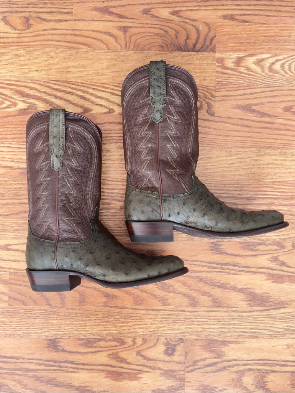 Tecovas Ostrich Boots